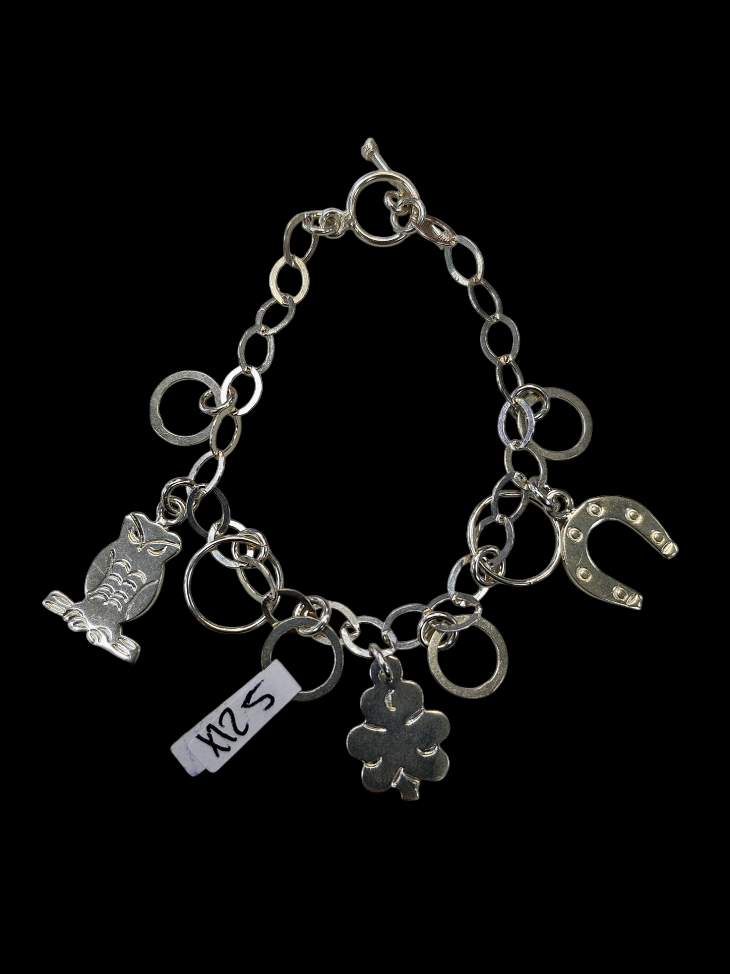 Silver Lucky Charm Bracelet